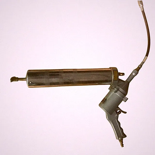 Central Pneumatic Air Grease Gun Metal Chrome Automotive Tool Stock 219