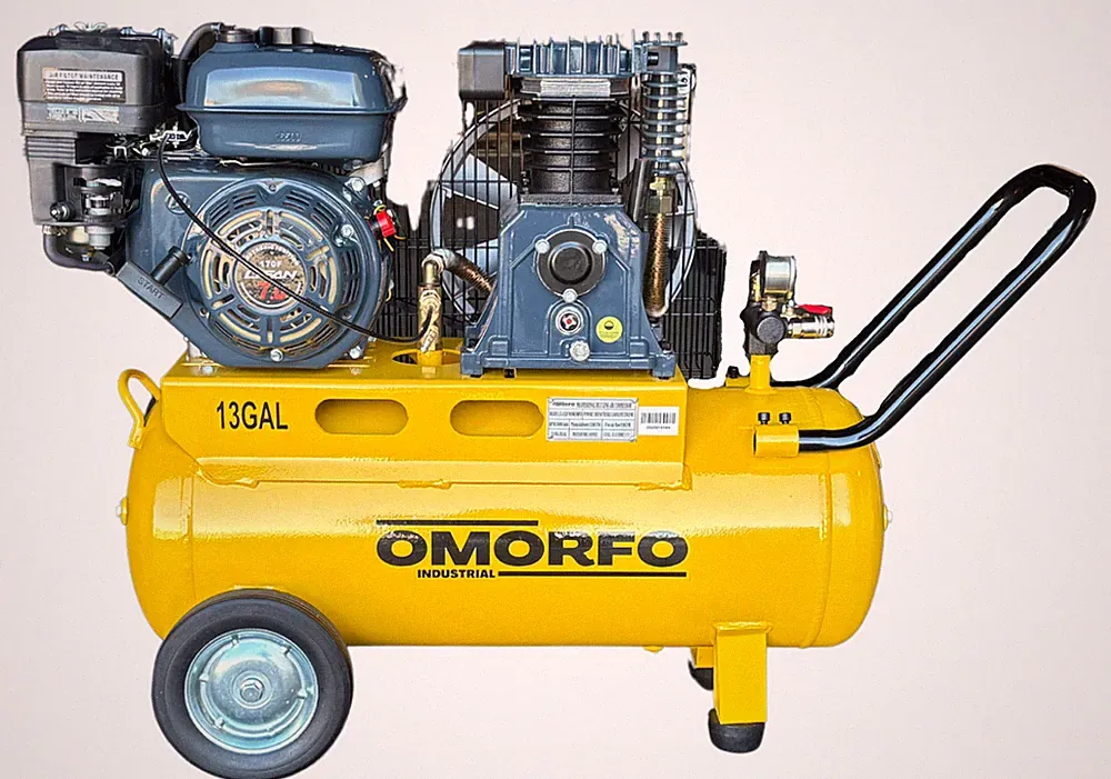 OMORFO 13 Gallon GAS POWERED Air Compressor, 7HP, 10CFM@145PSI or 14CFM@116PSI