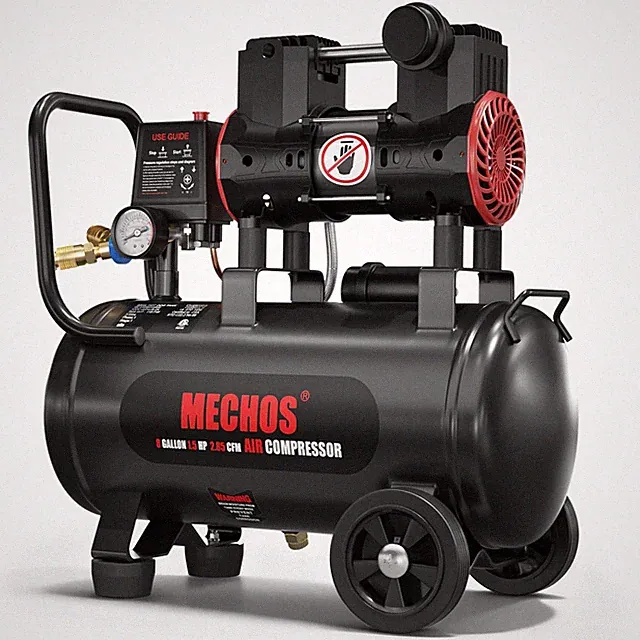 Portable Air Compressor with 8 Gallon Steel Tank, 1.5 HP 2.85 CFM @ 90 PSI, 1...