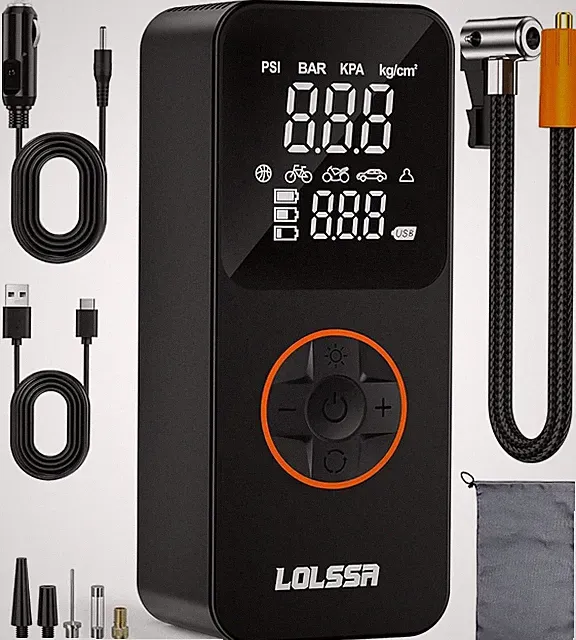 Tire Inflator Portable Air Compressor-Tire Pump 150PSI Cordless Electric for...