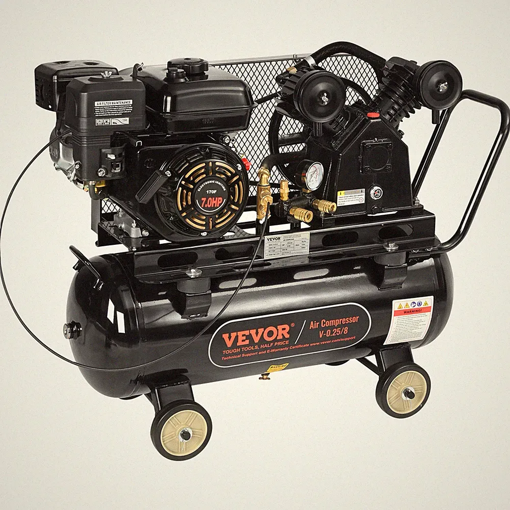 Gas Powered Air Compressor for Garage